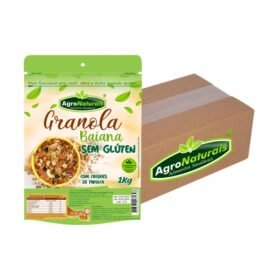 GRANOLA AGRONATURAIS BAIANA SEM GLUTEN 5X1KG